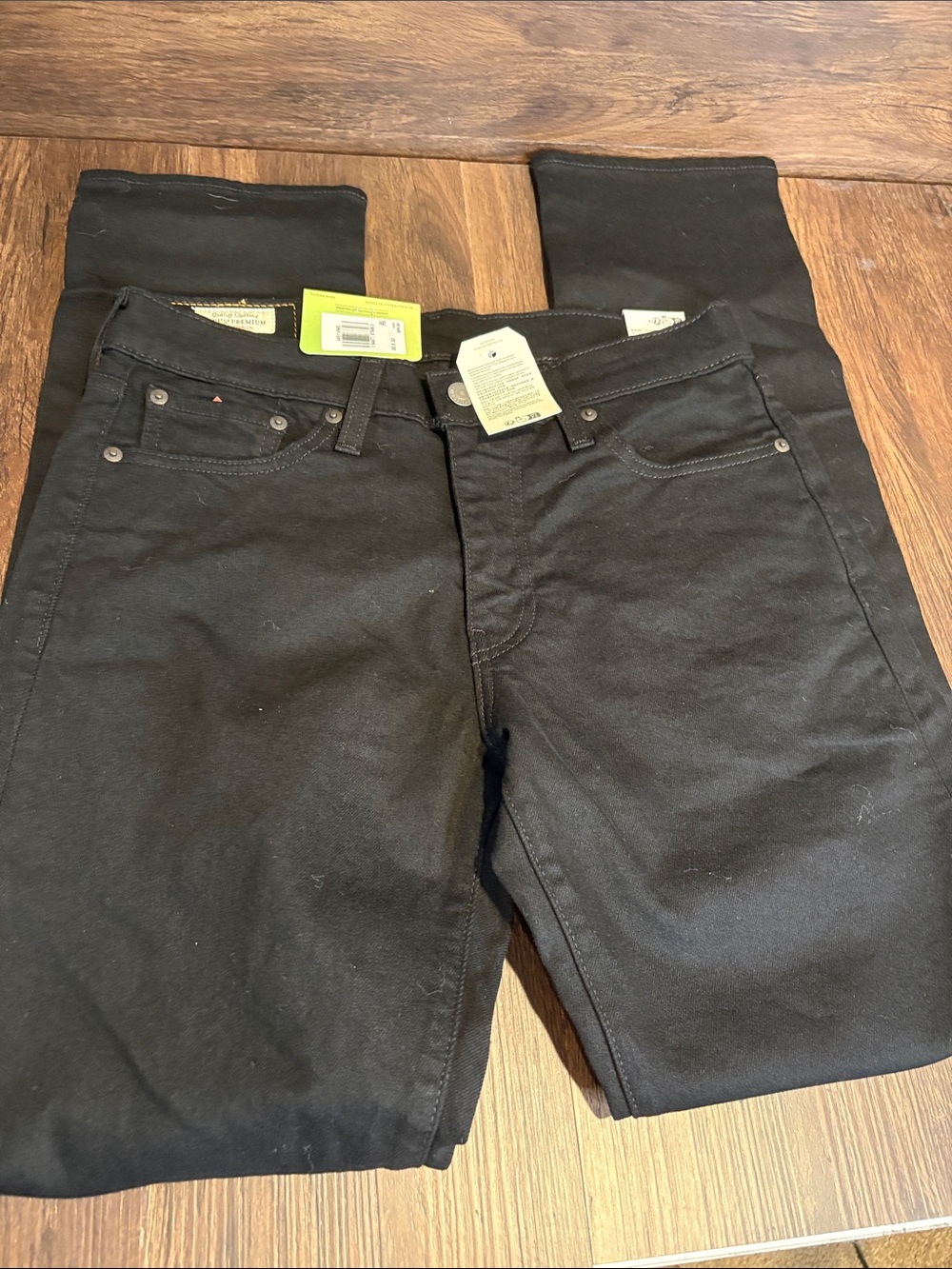 Levi's Men's Slim Straight Black Jeans